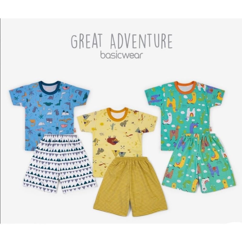 Setelan Oblong Pendek Velvet Junior XL