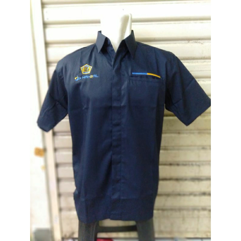 Kemeja / Seragam KEMENKEU Handal Biru Nevy UK XXL