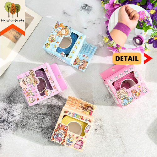 

Wristape Rigid 2,5 cm X 2 m Perban Kohesif Sport Tape Strappal Rigid Taping Self Adhesive Bandage Olahraga Fisioterapi