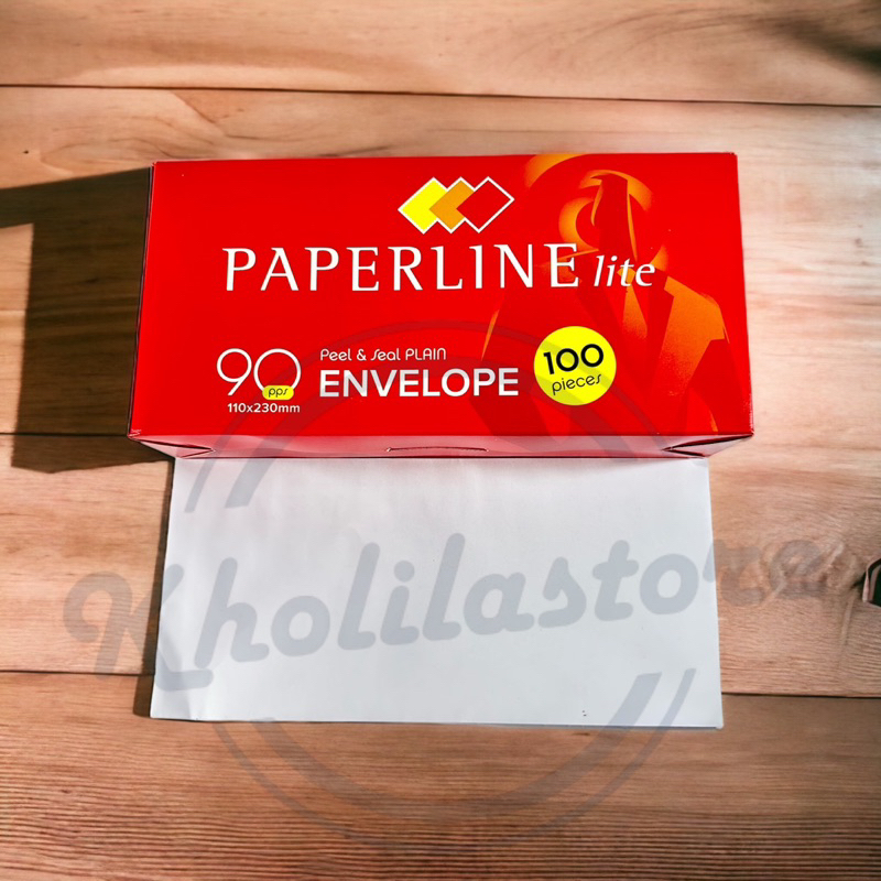 

Amplop Putih Polos Paperline Lite 90 PPS isi 100 lembar