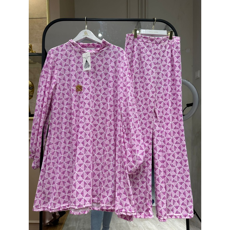 SETCEL MOTIF SIMPLE SHELLA SAUKIA