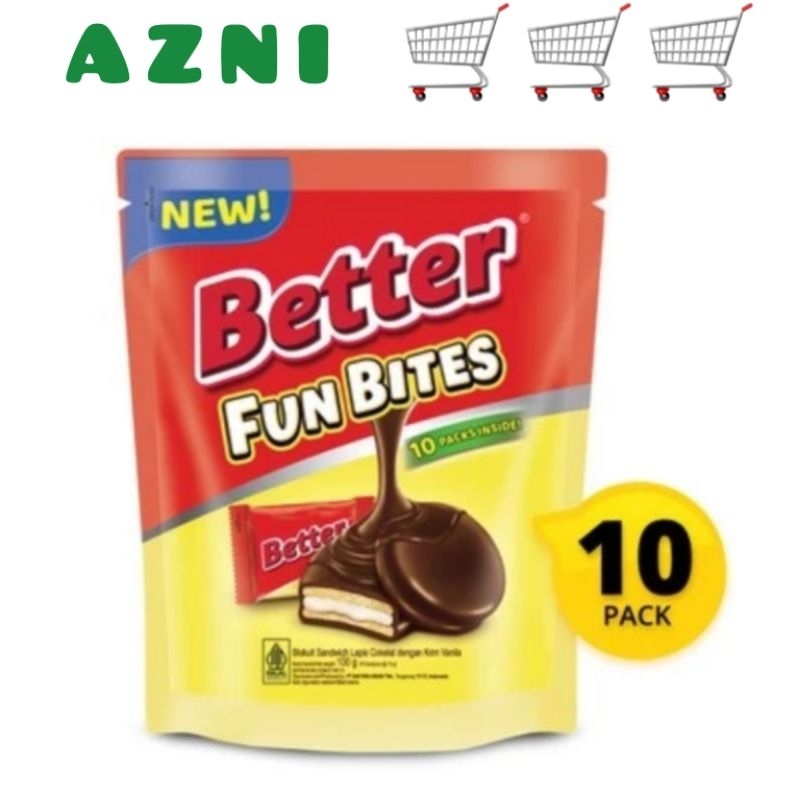 

Better Fun Bites Pouch isi 10 pcs