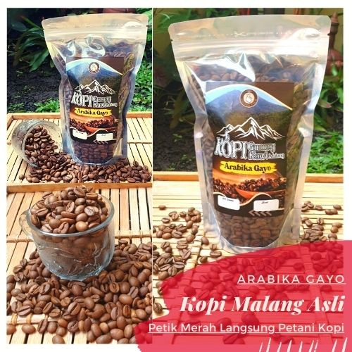 

Kopi Arabika Arabica Gayo Gunung Kawi Malang Bubuk Murni Biji Asli 250 gr