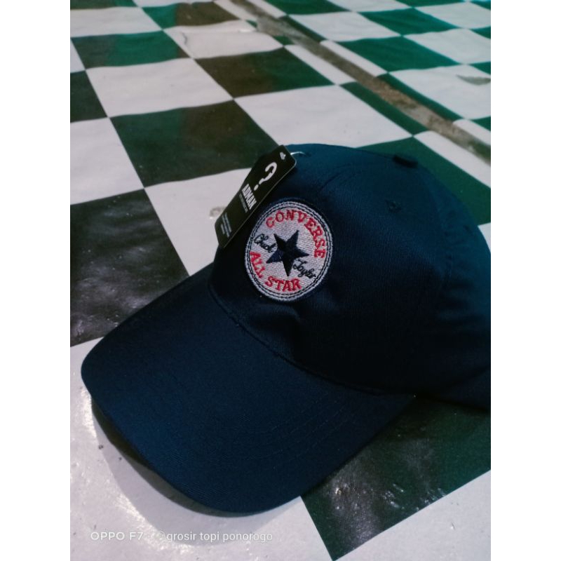 Topi Baseball  Converse bintang bordir  depan belakang Murah