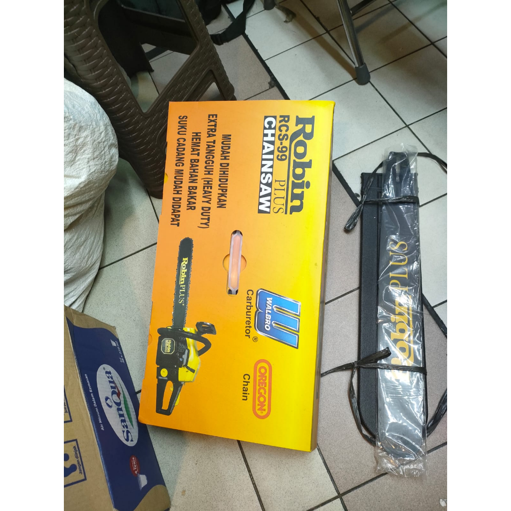 GERGAJI RANTAI ROBIN RCS-99 / GERGAJI MESIN / ROBIN RCS-99 CHAINSAW
