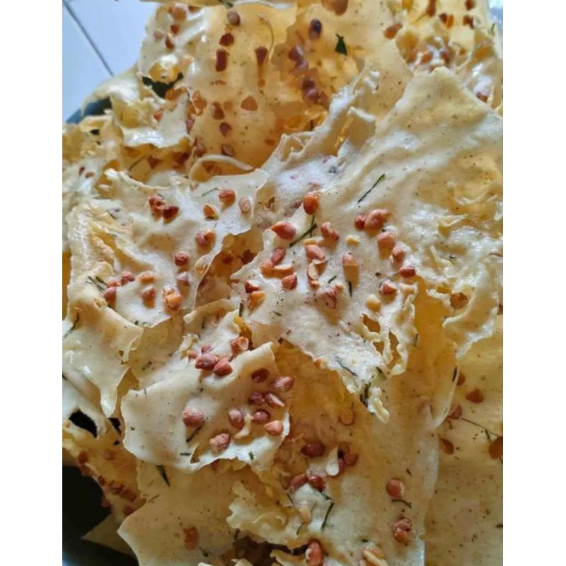 

peyek kacang tanah super keriuk .jaminan tida keriuk uang kmbali