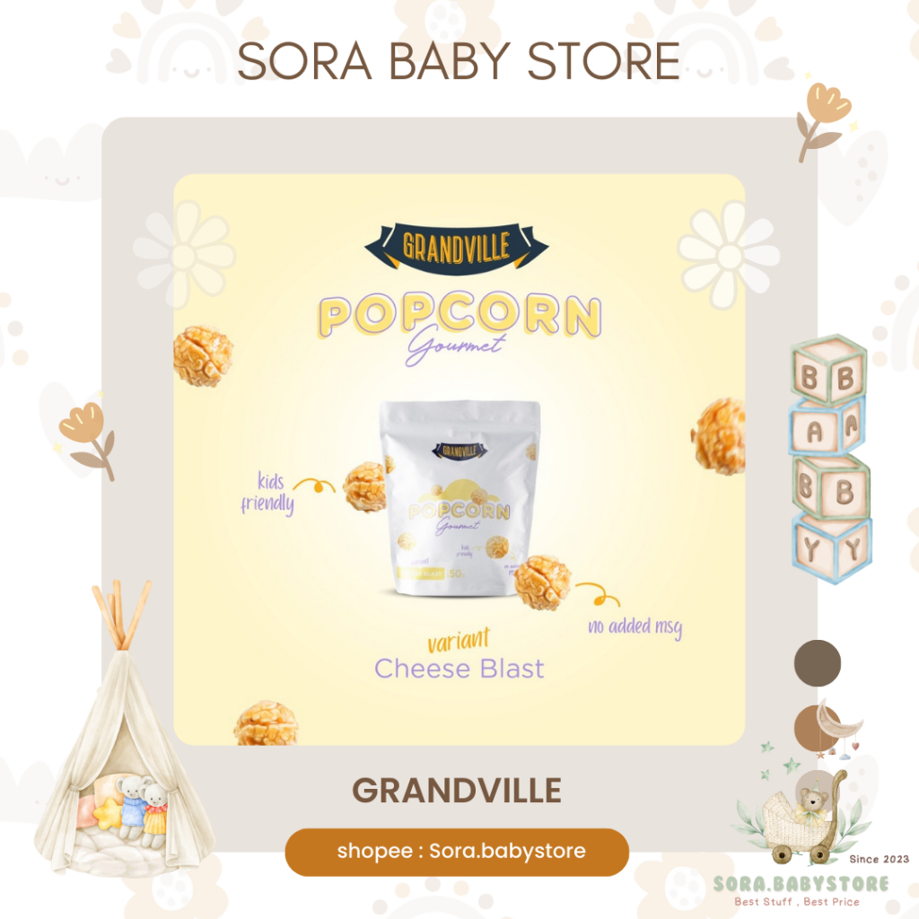 

Grandville | Popcorn Gourmet Cheese Blast