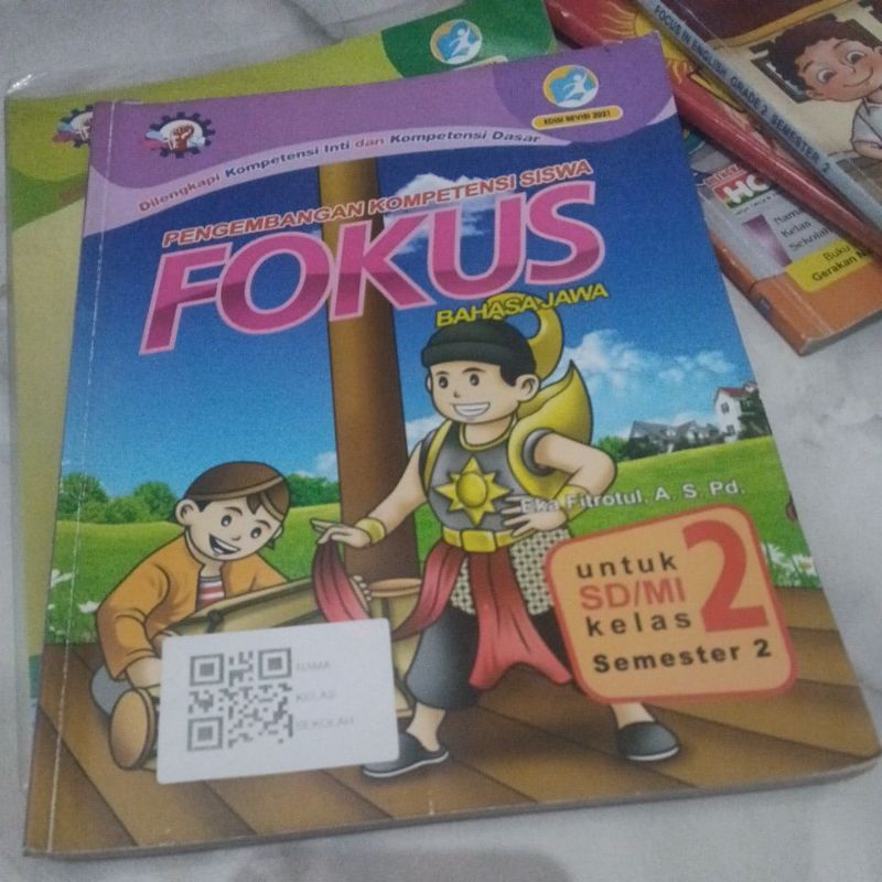 FOKUS BAHASA JAWA buku bekas kelas 2 Sd semester 2