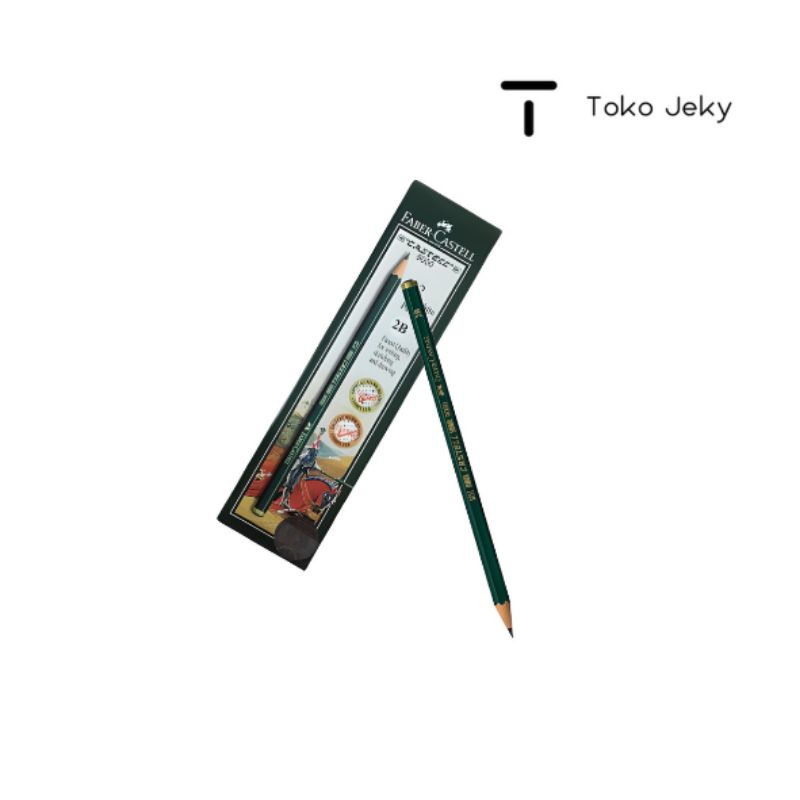 

Pensil Faber-Castell 9000 2B