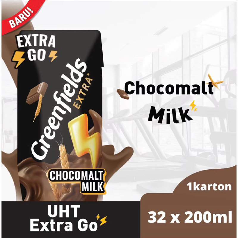 

Greenfields UHT Extra Go – Chocomalt Milk 200ml x 32 pcs (1 Karton)