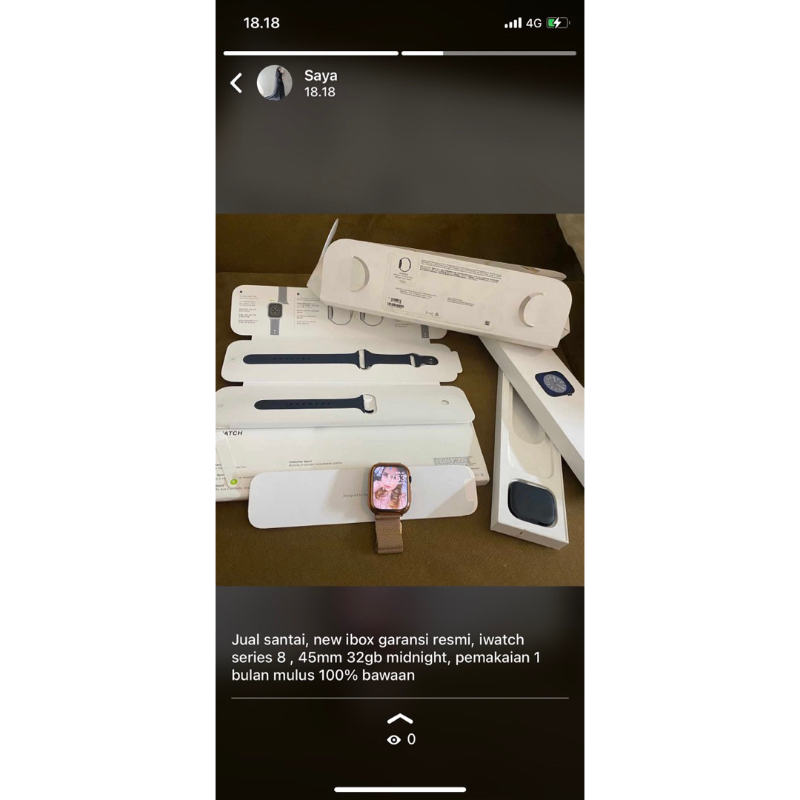 apple watch series 8 45mm 32gb iwatch