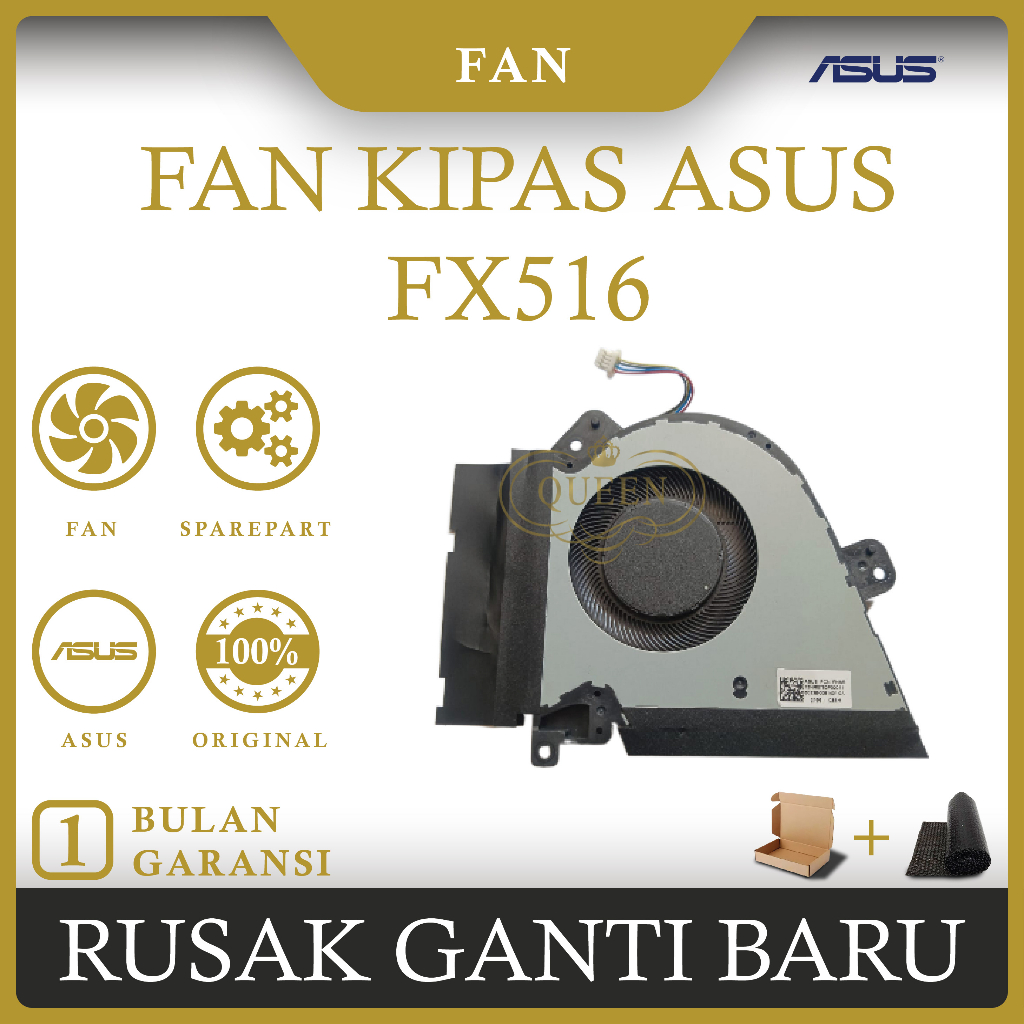 FAN KIPAS LAPTOP ASUS TUF Dash F15 FX516 (GPU) ORIGINAL