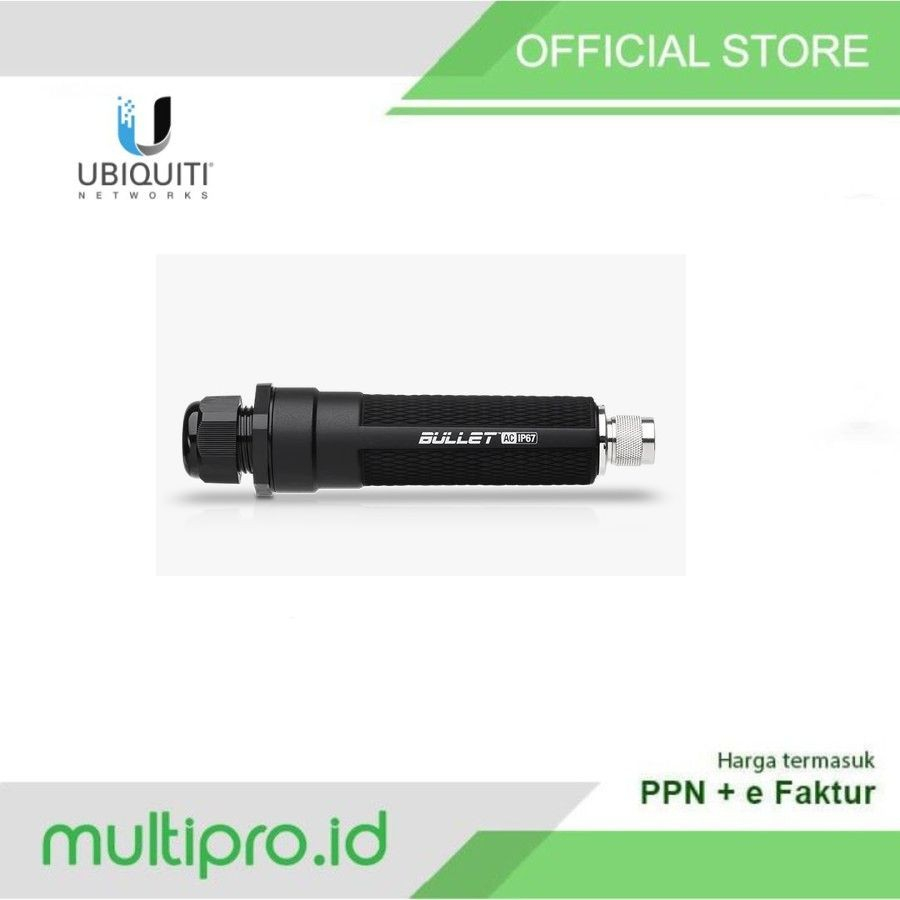 UBIQUITI BulletAC-IP67-US UISP airMAX Bullet AC Dual-Band IP67 Radio