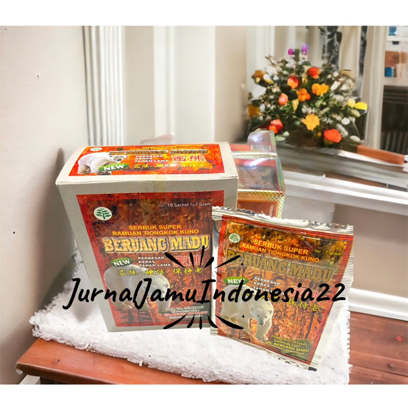 Beruang madu serbuk original