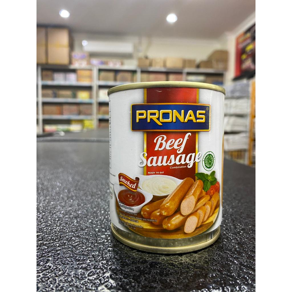 

Pronas Beef Sausage 325 Gr-Pronas Sosis Kaleng Siap Makan