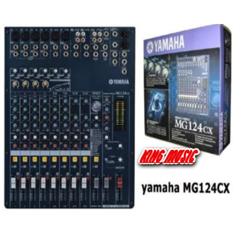 MIXER YAMAHA MG 124CX/MG124CX/MG 124 CX 12CH .