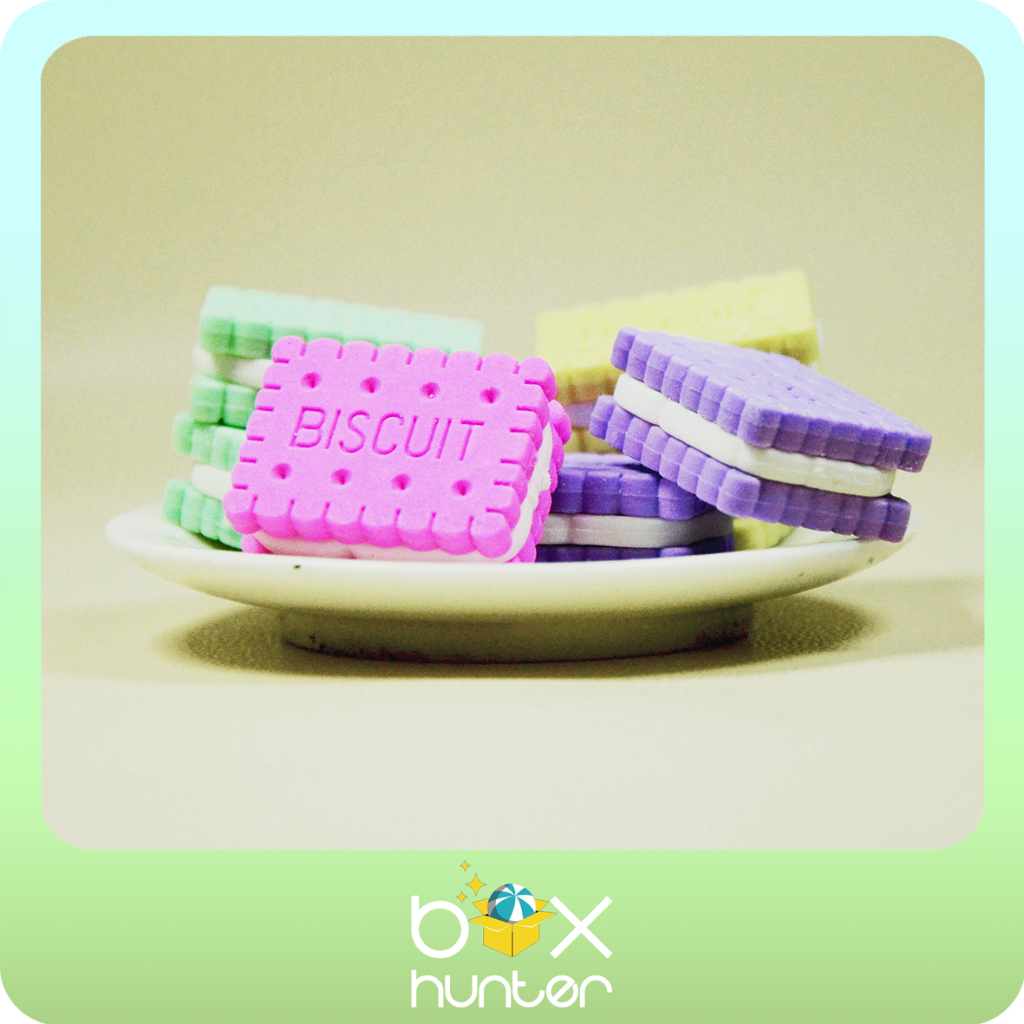 

BISCUIT ERASER | PENGHAPUS BENTUK BISKUIT