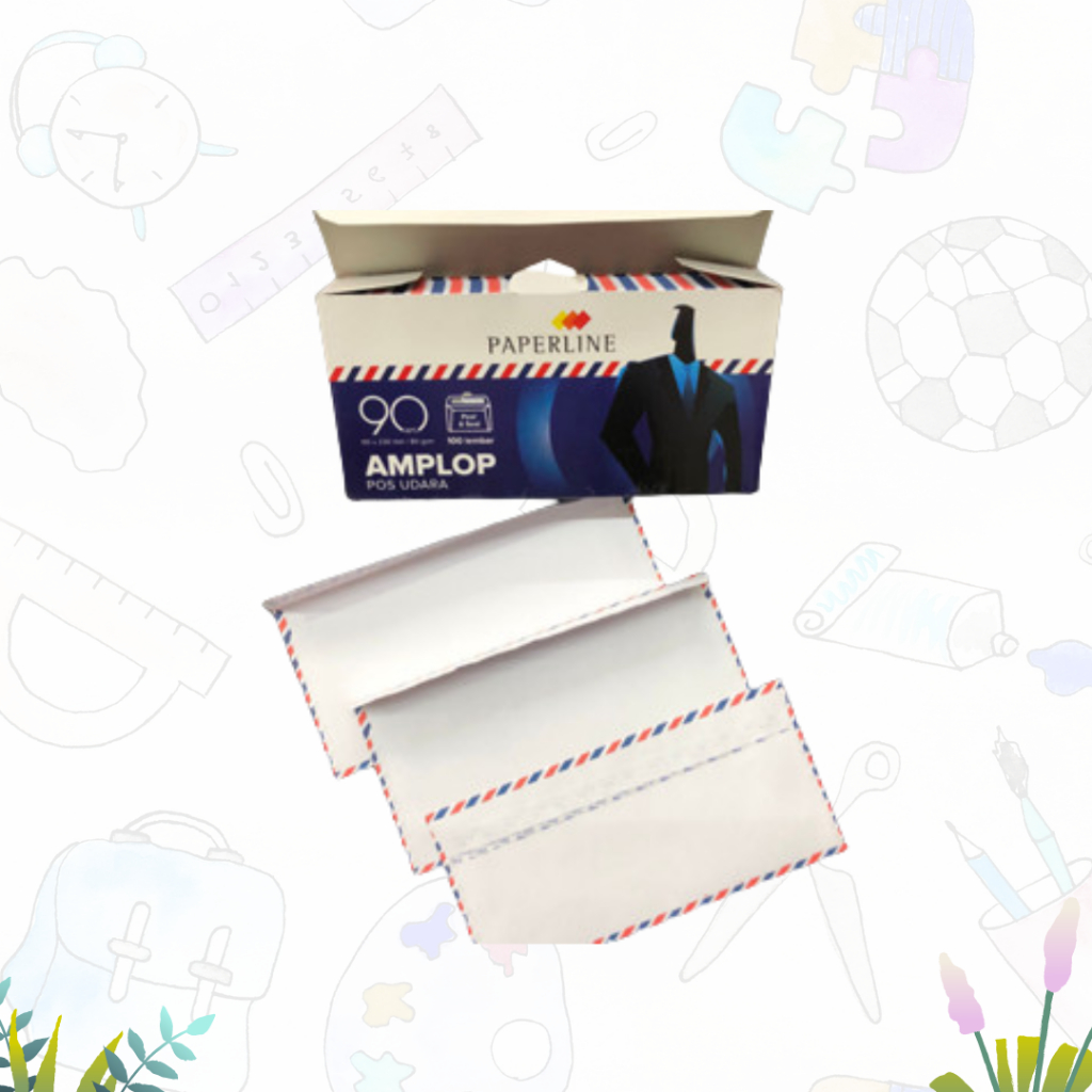 

AMPLOP PUTIH /AMPLOP PAPERLINE / AMPLOP 90 APS UK 110 X 230 mm (PCS)