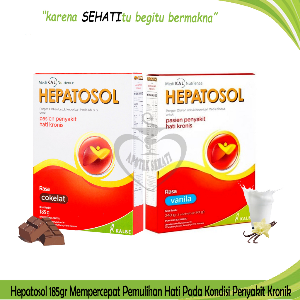 

Hepatosol 185 Gram Susu Suplemen Kesehatan Hati