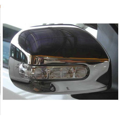 cover spion CHROME plus lampu untuk vios limo ex taxi 2003-2005 mirror cover vios gen 1 SATU SET 2 P