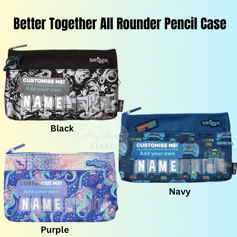 

Original Smiggle Better Together All Rounder Pencil Case