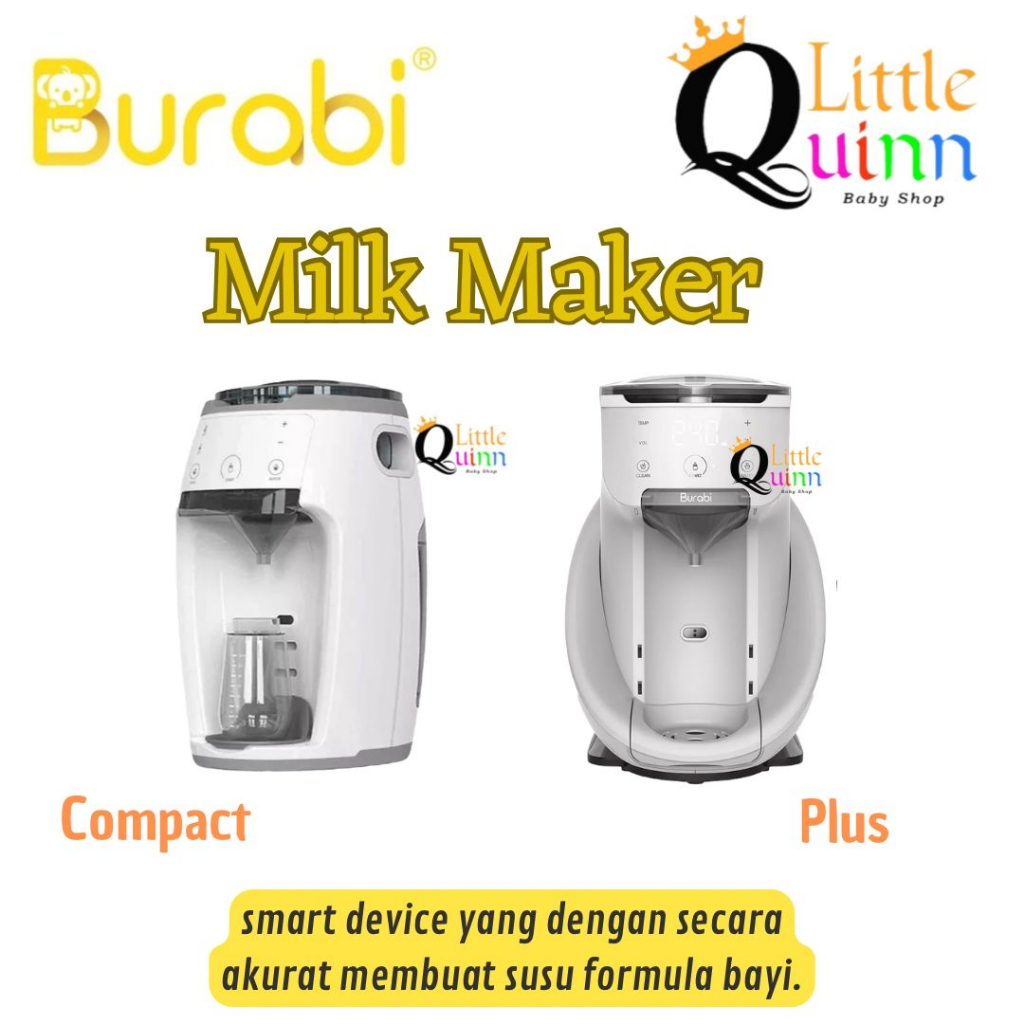 BURABI Smart Formula Milk Maker / Burabi Mesin pembuat susu otomatis