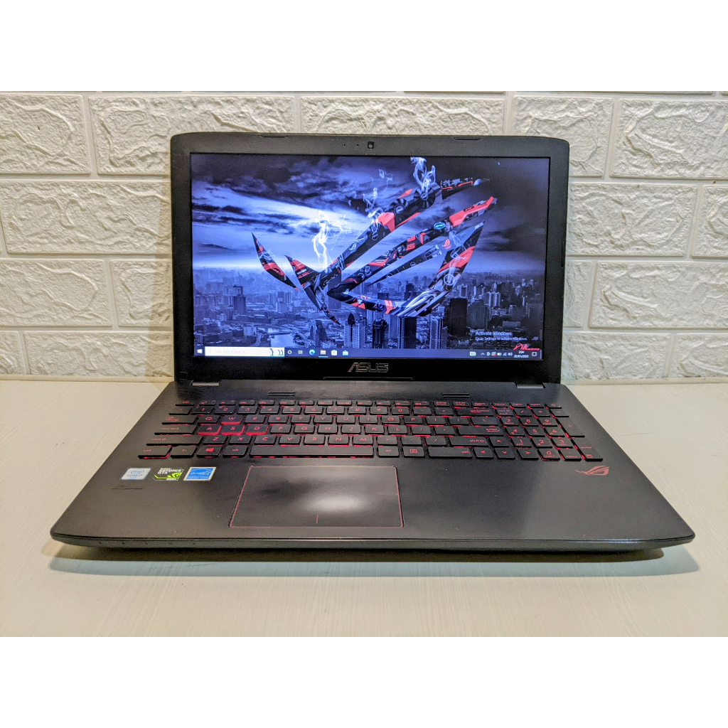 Asus ROG GL552VX Core i7 RAM 8GB HDD 1TB Laptop Gaming Second Murah