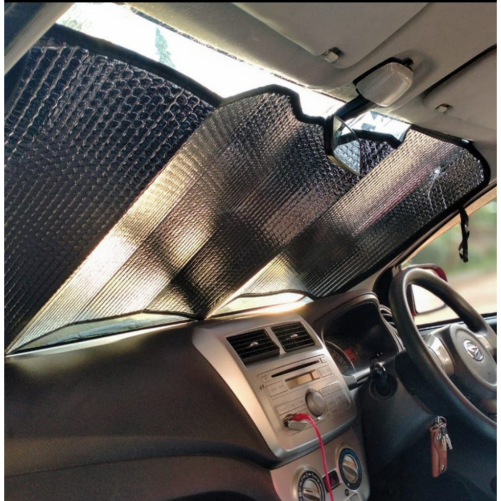 Tutup Kaca Depan Mobil/ Anti Panas/ Tutup Kaca