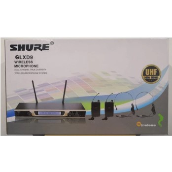 Mic Shure GLXD9 Microphone Wireless Shure GLXD9 ( 2 bando 2 jepit )