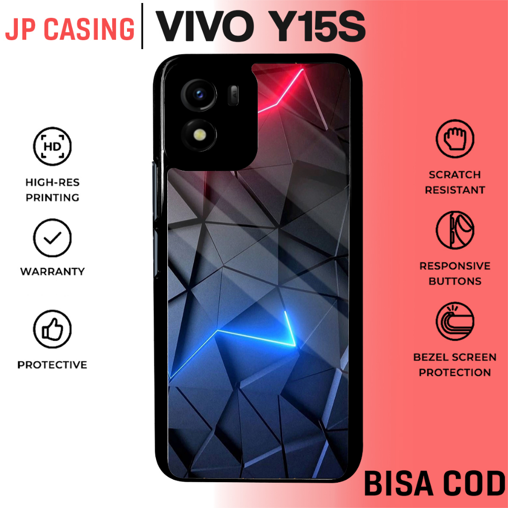 case vivo y15s y01 aesthetic abstrak kubik art lucu cute terbaru estetik cewek cowok bahan premium s