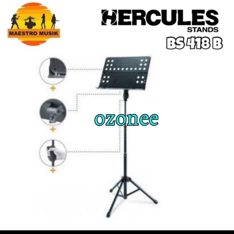 HERCULES STAND BOOK BS418B BS 418B BS 418 B ORIGINAL