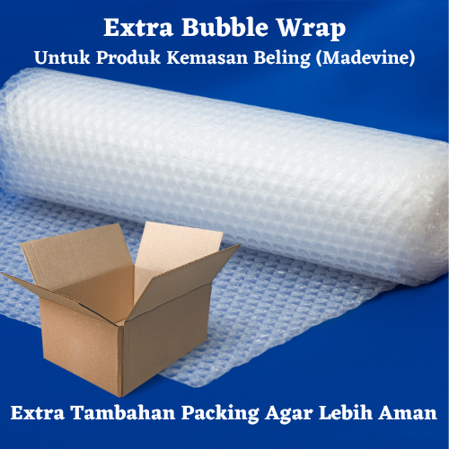 

Extra Bubble Wrap Agar Paket Lebih Aman