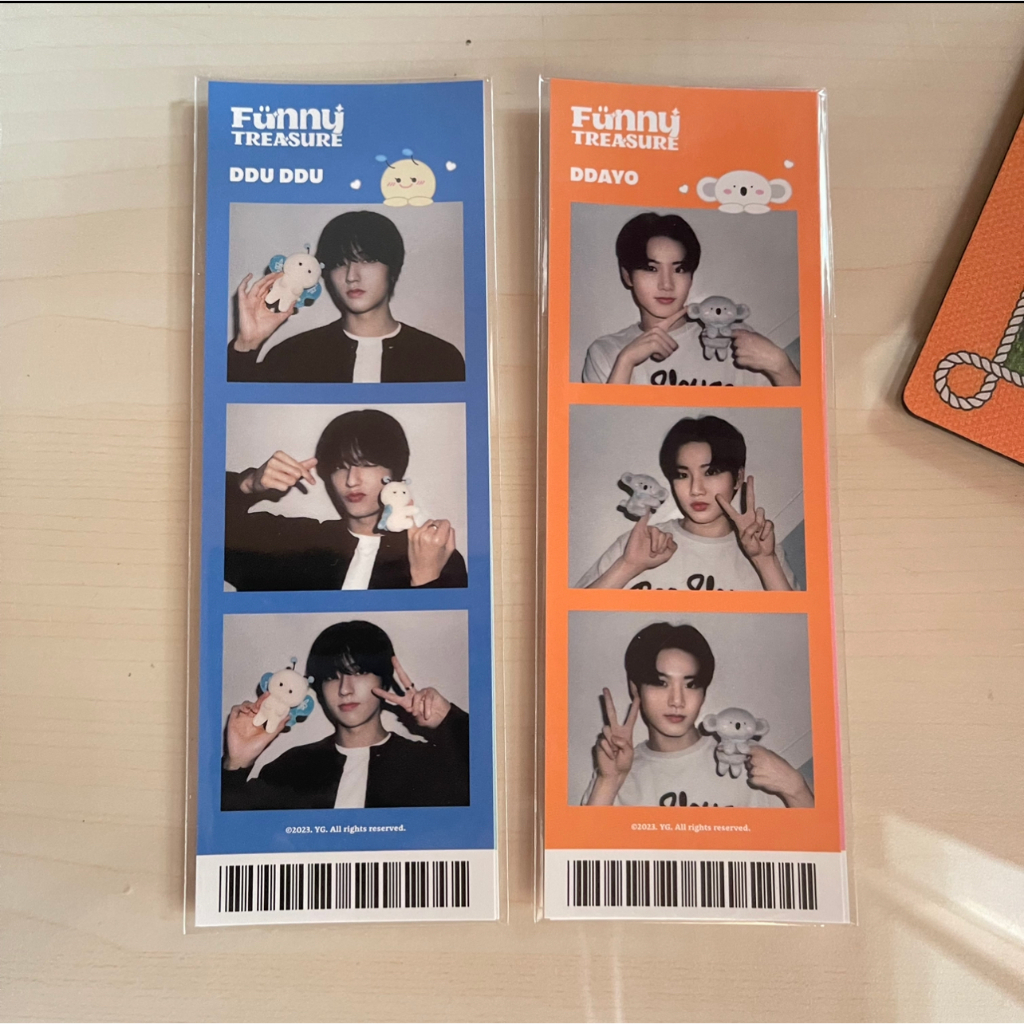 (READY INA) treasure funny treasure md 3 cut benefit photo haruto junkyu