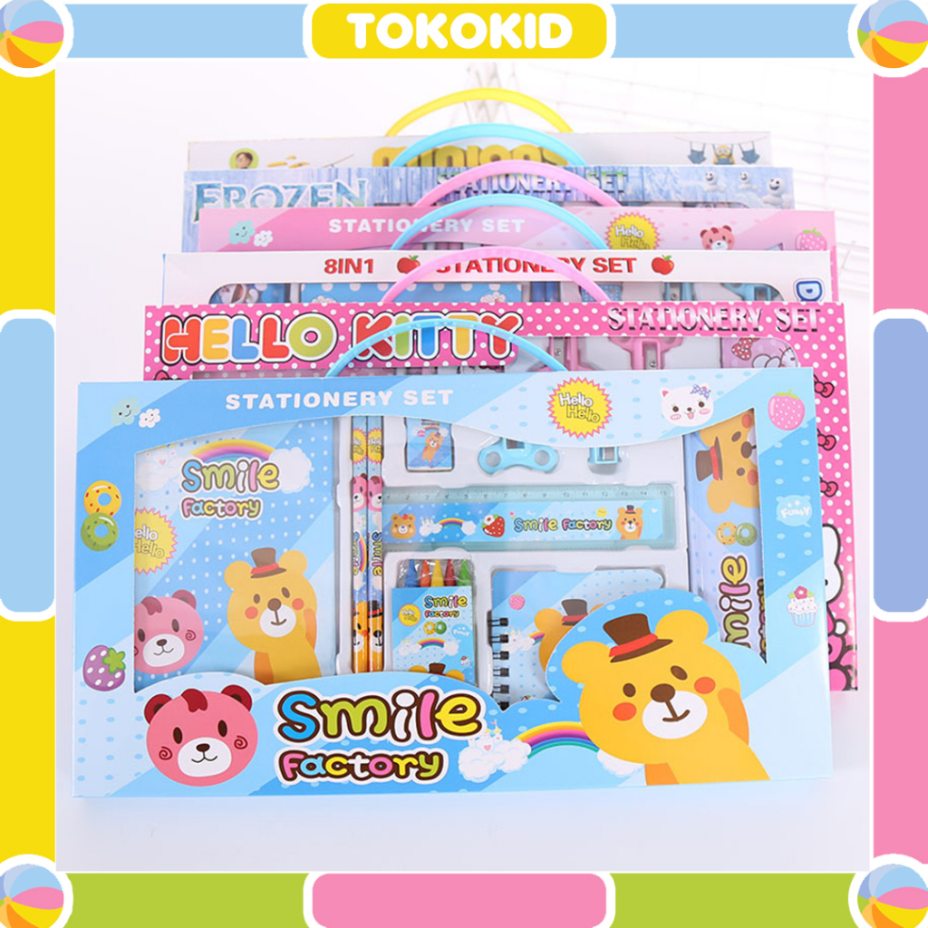 

Alat Tulis Set Stationery Set Study Anak Karakter STY07