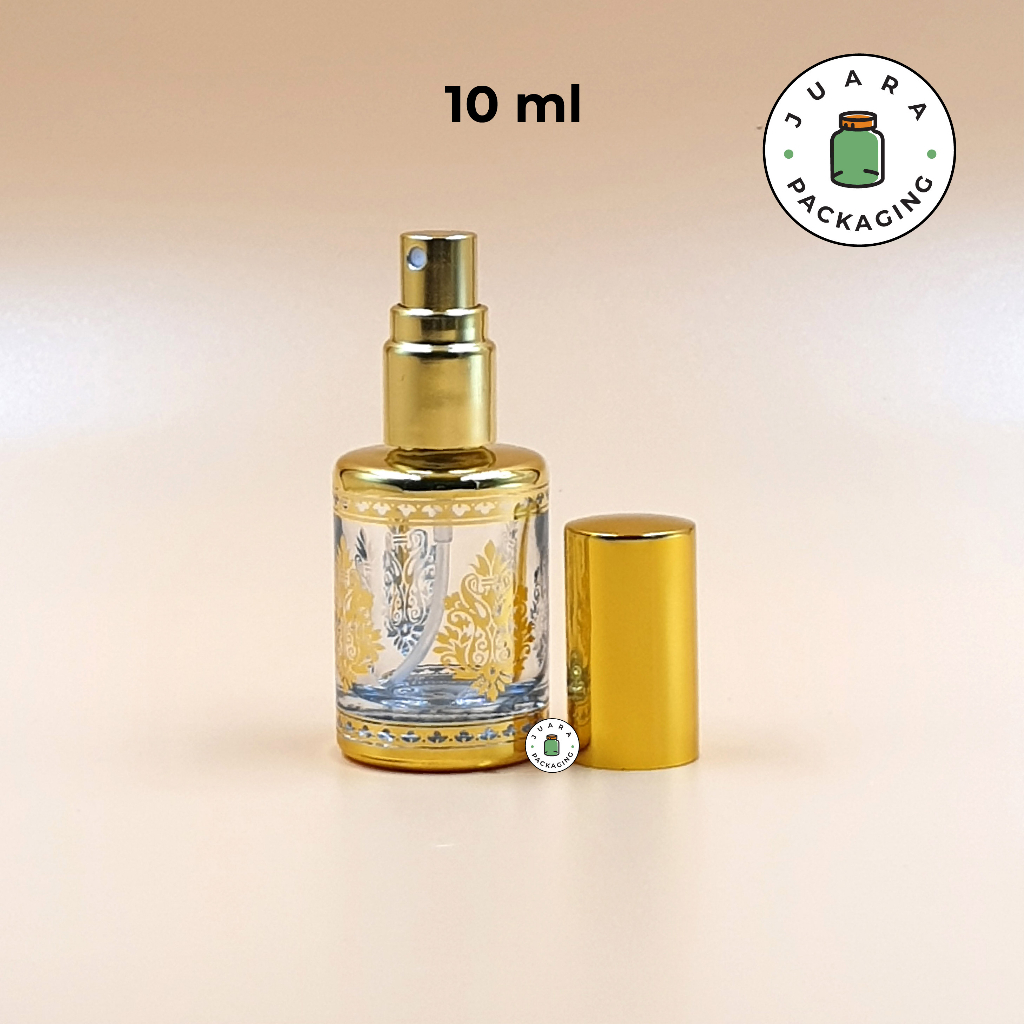 Botol Parfum Arab 10ml Tabung Botol Parfume Batik Gold Botol Unik