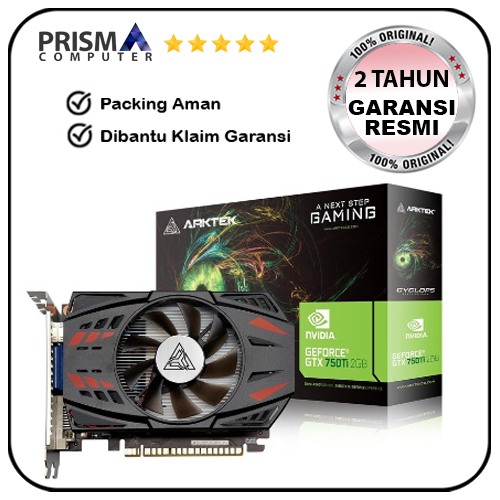 VGA ARKTEK NVIDIA Geforce GTX 750 Ti 2GB GDDR5