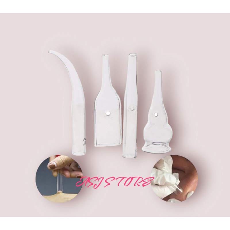 Kaca vacum comedo Sparepart kaca vacum komedo Part Kaca alat facial kaca hf kaca vacum mesin facial