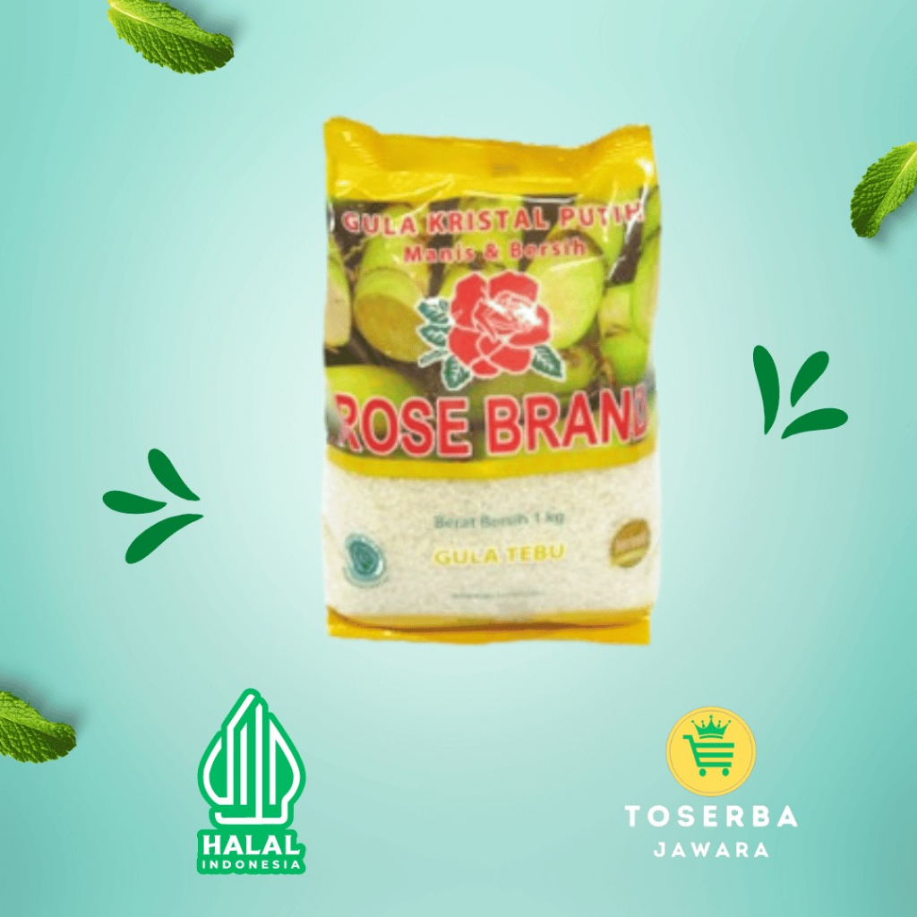 

ROSE BRAND GULA PASIR KUNING PCK 1KG/CTN ISI 20 PCS