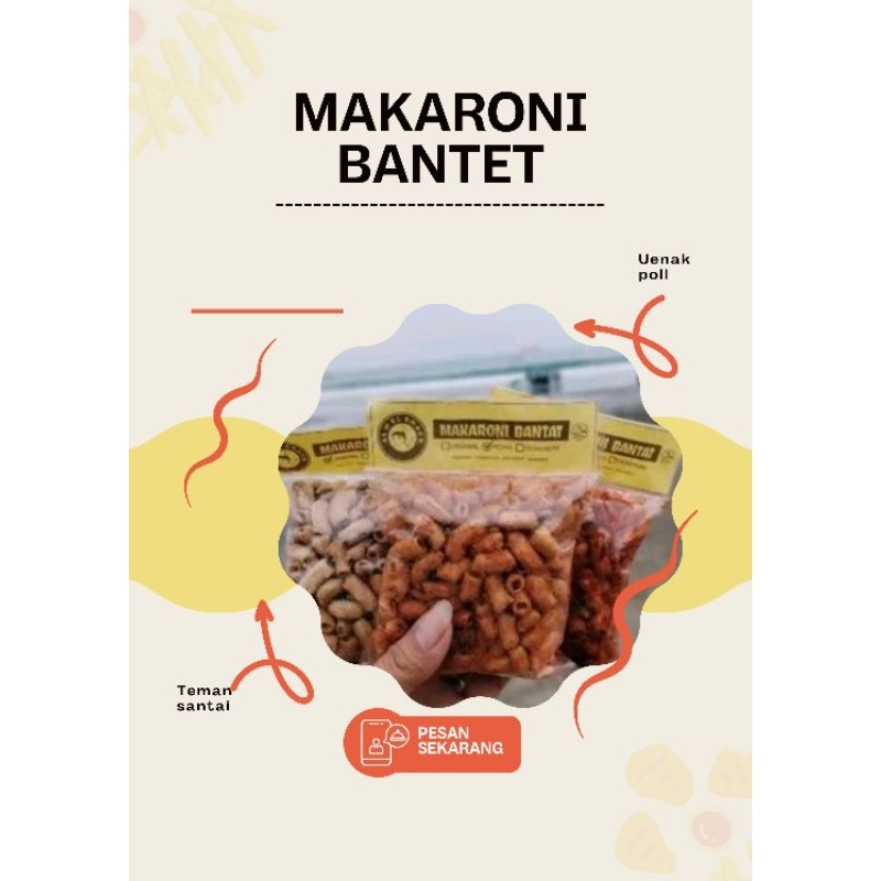 

MAKARONI BANTET KHAS TASIKMALAYA
