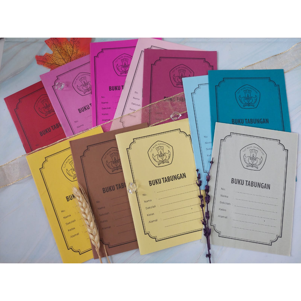 

BUKU TABUNGAN SEKOLAH TUT WURI HANDAYANI KECIL MURAH RAJIN MENABUNG PANGKAL KAYA