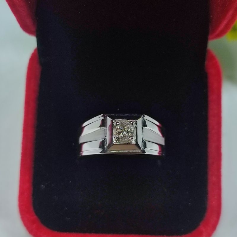 cincin pria berlian eropa asli
