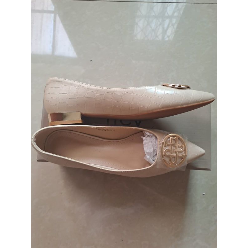 NCY FLAT SHOES CREAM