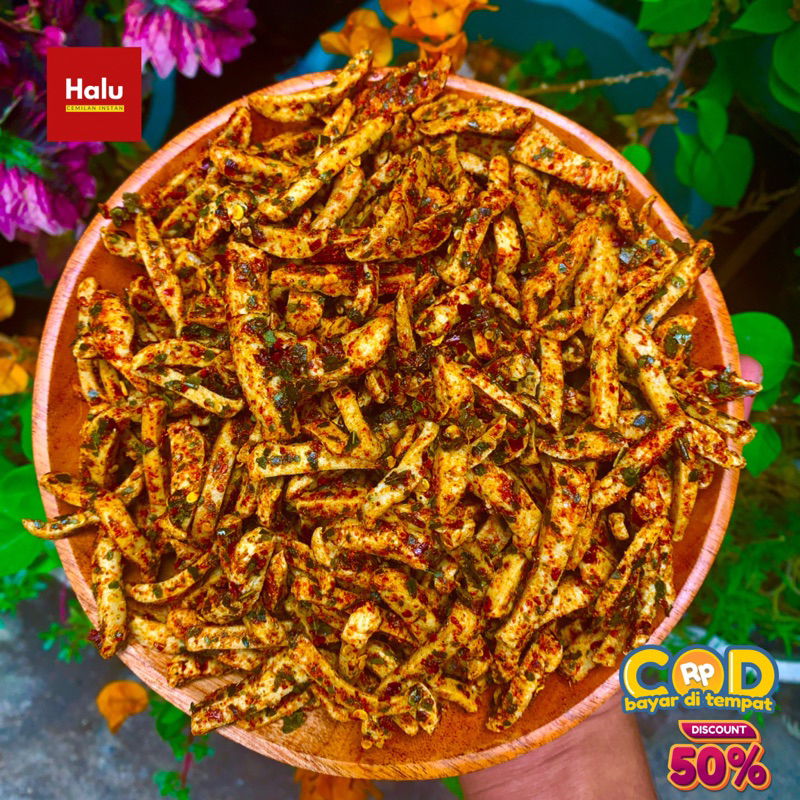 

BASRENG EXTRA PEDAS DAUN JERUK 1KG