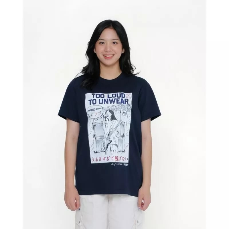 Kaos Unisex Erigo T-Shirt | Zee Jkt48 X Senikanji