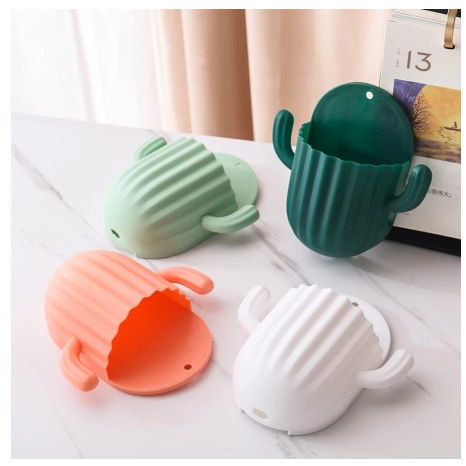 RAK TEMPEL KAKTUS RAK TEMPEL DINDING BENTUK KAKTUS TEMPAT PENYIMPANAN