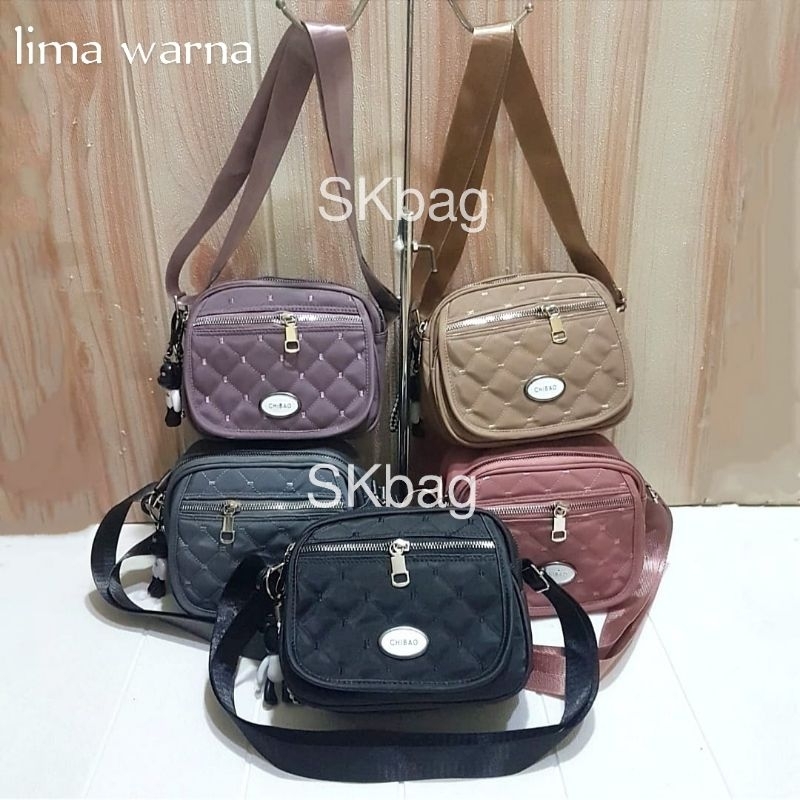 SKbag tas selempang cibao wanita 3 res model tutup terbaru