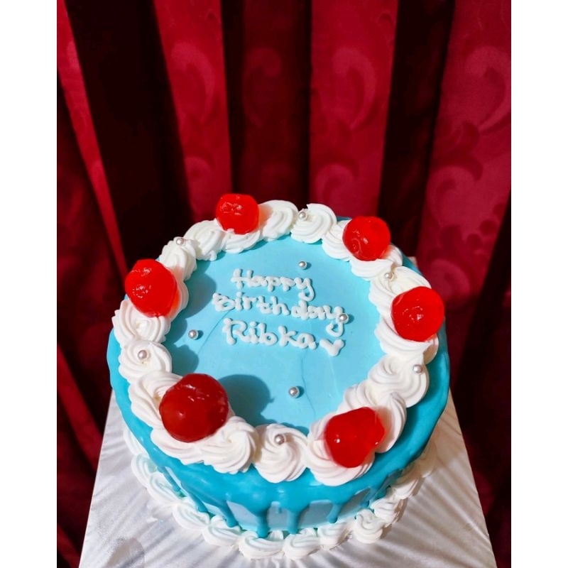 

kue ulang tahun / birthday cake / blackforest / korean cake / korean birthday cake / korena bento cake / tart