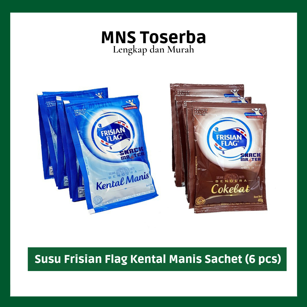 

Susu Kental Manis Frisian Flag 1 Pack isi 6 pcs