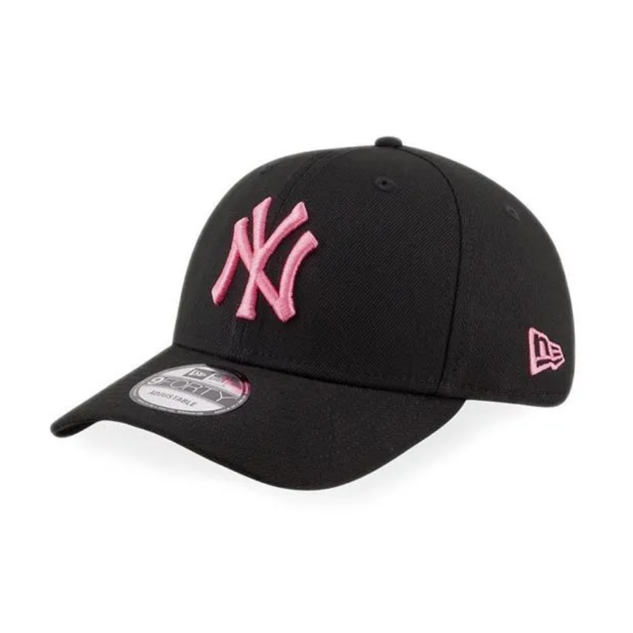 Topi New Era 9Forty New York Yankees Black Pink Cap 100% Original Resmi