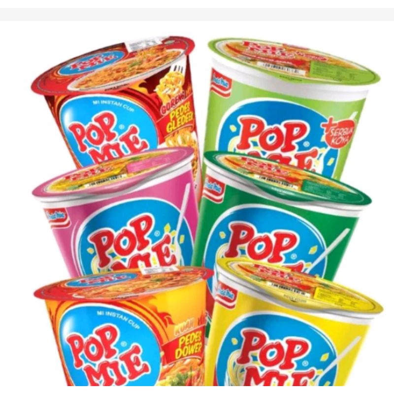 

POP MIE INSTANT JUMBO CUP @ 75 GRAM